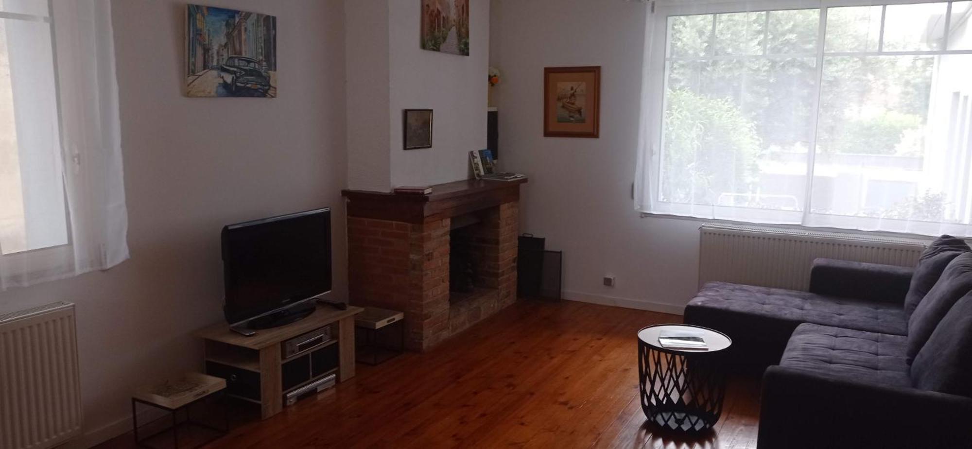 圖盧茲80 M2 Independant 4 Personnes Direct Gare Ou Aeroport Jardin Piscine公寓 外观 照片