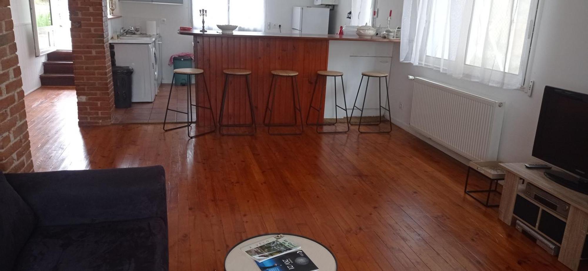圖盧茲80 M2 Independant 4 Personnes Direct Gare Ou Aeroport Jardin Piscine公寓 外观 照片